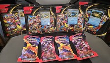 Pokémon 4 Mega Evolution & 4 Destined Rivals Booster Blister Packs