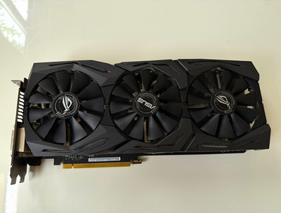 ASUS ROG Strix NVIDIA GeForce GTX 1070 PCIe x16 DVI-D DP HDMI Lüfter