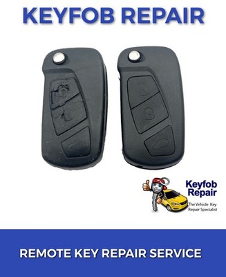 Reparatur Service für Ford KA MK2 3 Tasten Fernbedienung Klappschlüssel Fob Fix Neu Gummiauflage