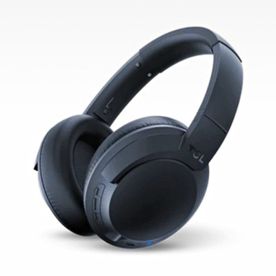 TCL ELIT Bluetooth Over-Ear Headband Headphones, Double Earpieces, Black