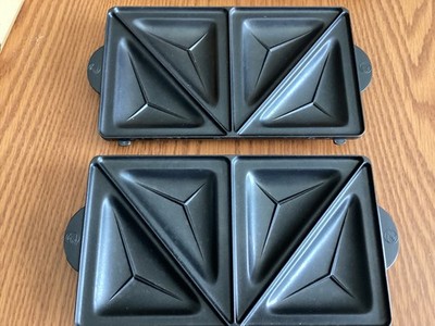 Sandwich Maker Replacement Sandwich Plates 9  x 5  NOS