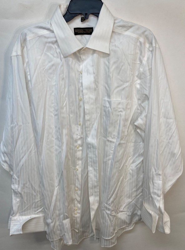 Donald J. Trump Signature Collection White Non-Iron Long Sleeve Dress Shirt