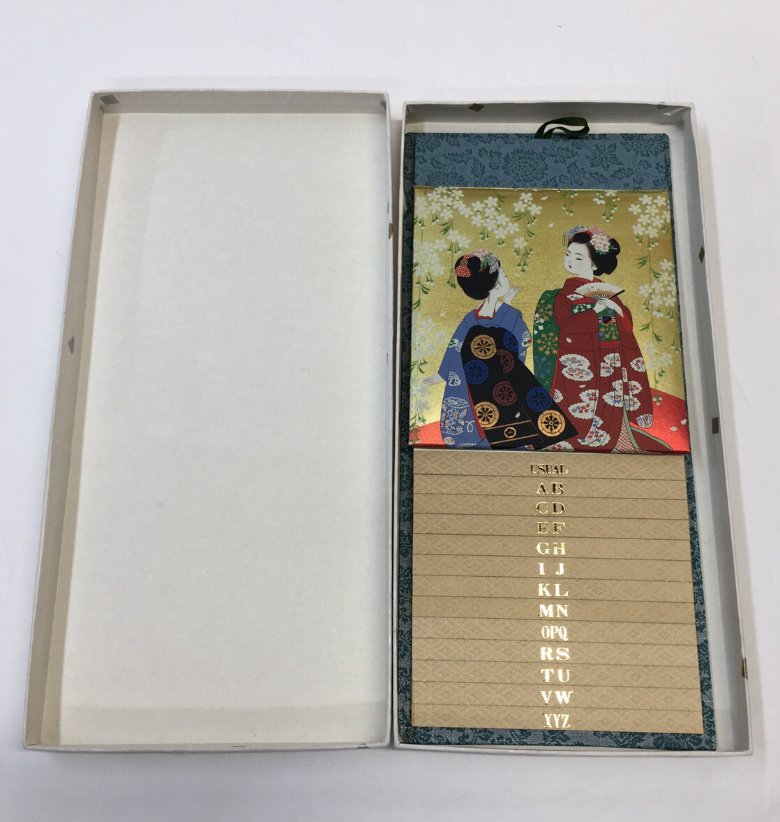 Telephone List Traditional Japanese Art Phone Number Book Japan