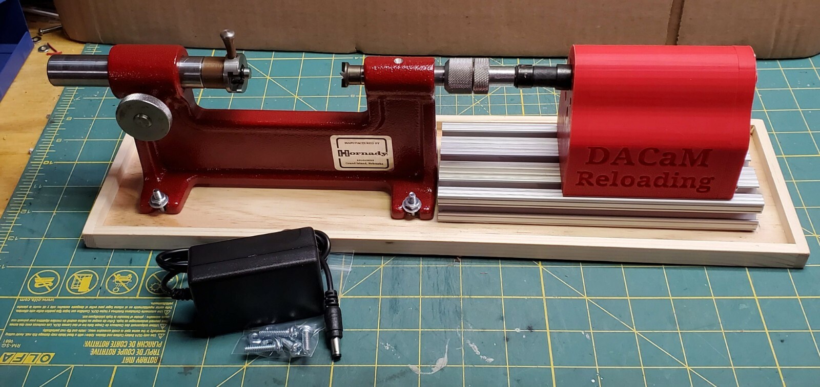 DACaM Power Pod MK2 trimmer system for Hornady Cam Lock Trimmers NEWLY