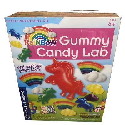 Rainbow Gummy Candy Lab Stem Experiment Kit (Sealed, 2020)