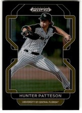 2022 Panini Prizm Draft Picks Black Hunter Patteson #PDP145
