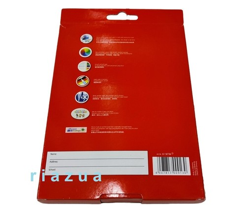 STAEDTLER LUNA 36 Watercolour Pencils Assorted Colours Brush Free Shipping - Picture 6 of 11