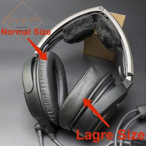Almohadilla para orejas premium súper grande con sello para auriculares de aviación Bose X A10 A20 - Imagen 2 de 12
