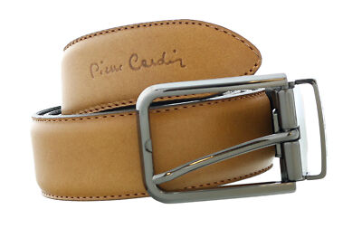 Pierre Cardin Light Brown Belt, 39 inches. Pierre Cardin Light Brown Leather Vintage Belt Unisex  main image 3