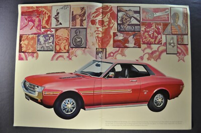 1974 Toyota Celica ST Catalog Brochure Hardtop Coupe Nice Original