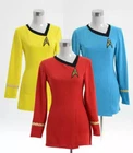 Star Trek Female Duty TOS Uniform Dress Cosplay -Thicker Version