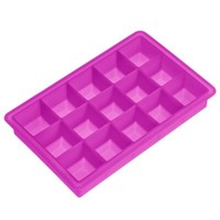 Lurch, EiswüRfelbereiter 3X3Cm Purpur FüR 15 EiswüRfel