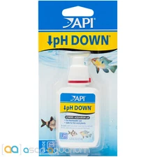 API pH Down 1.25oz Lowers Freshwater Aquarium pH Safe for Plants and Fish