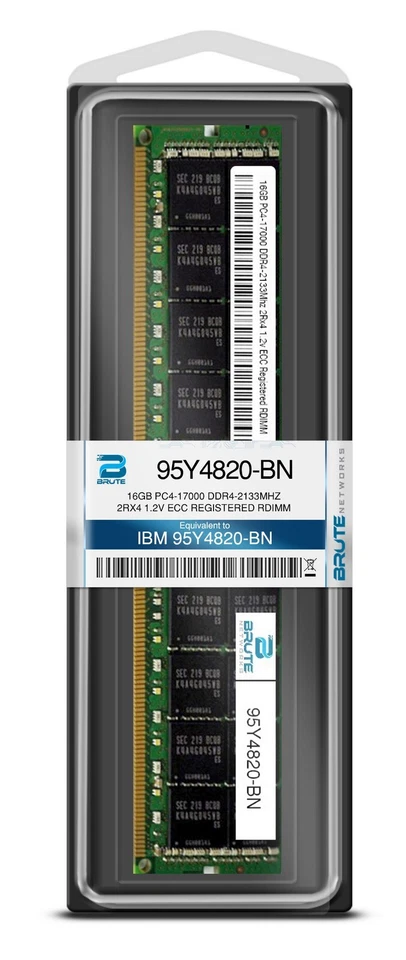 95Y4820 - IBM Compatible 16GB PC4-17000 DDR4-2133Mhz 2Rx4 1.2v ECC RDIMM - Image 3 of 3