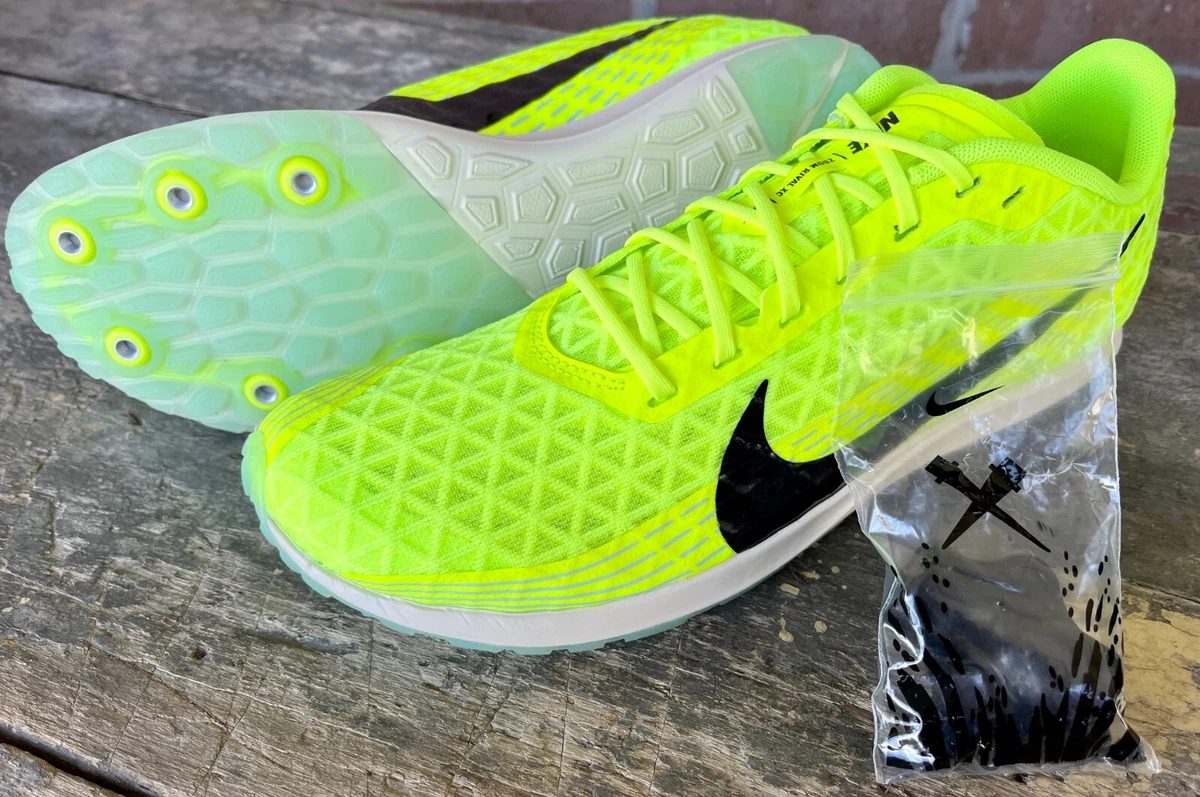 Nike Zoom Rival XC Track Cleats Spike Running Shoes Neon Volt CZ1795 702 Sz 11.5