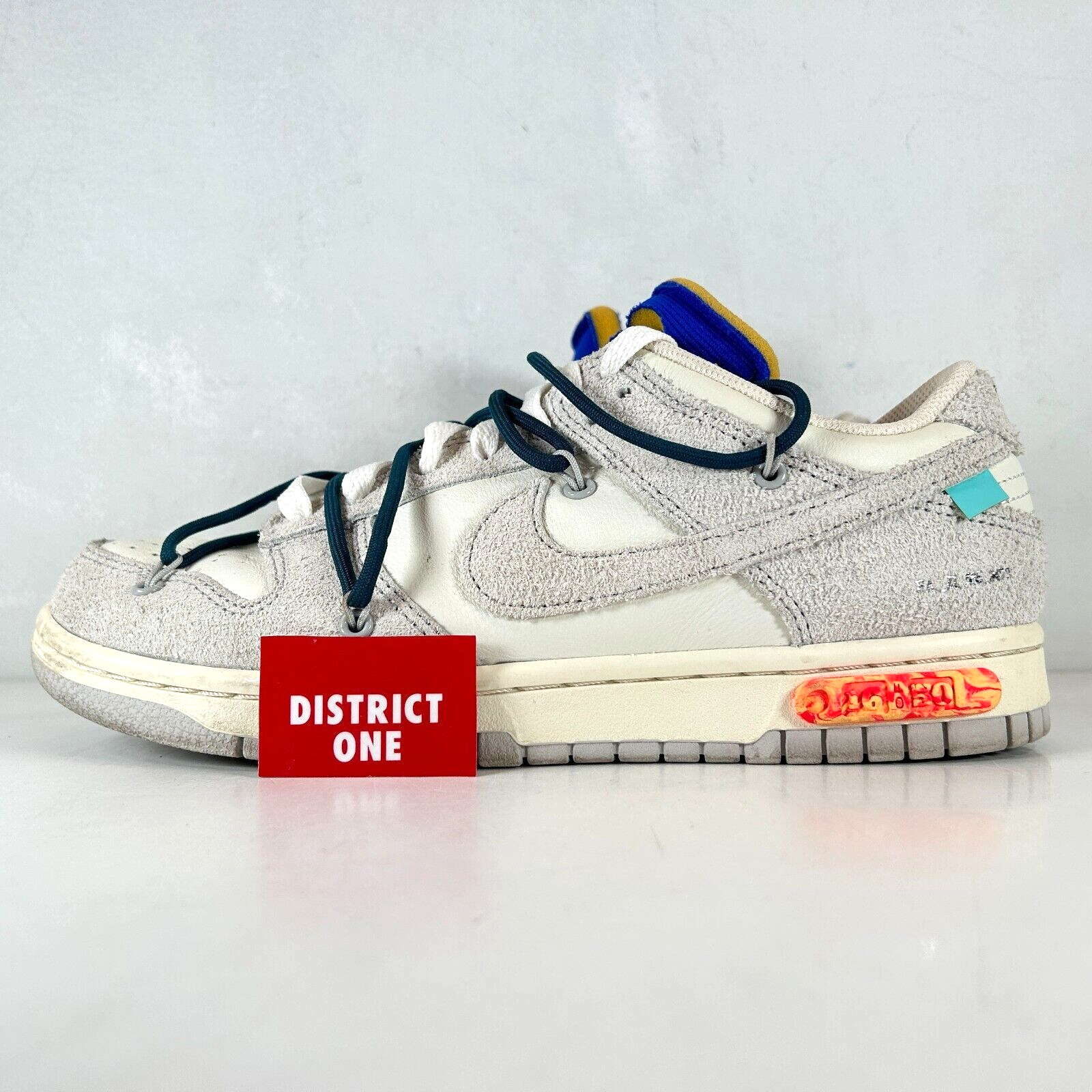 OFF WHITE X NIKE Off White x Nike Dunk Low 16 di 50 Taglia 7 DJ0950 111