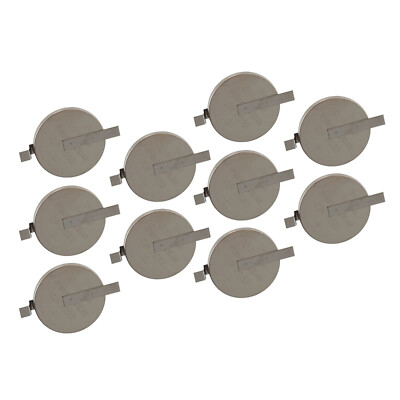 10x  CR2032-MFR-SM 3V Lithium Coin Battery HORZ SMT 2-PIN for Thinkpads