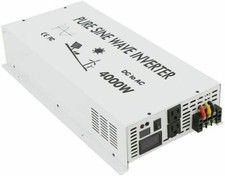 4000W Pure Sine Wave Power Inverter 36V DC to 120/220V AC Off Grid Car Converter