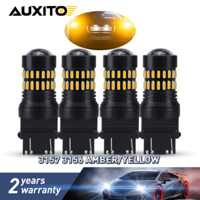 4X Turn Signal Light Amber 3457A 3157 LED Bulbs for Toyota Corolla Tundra EOD US