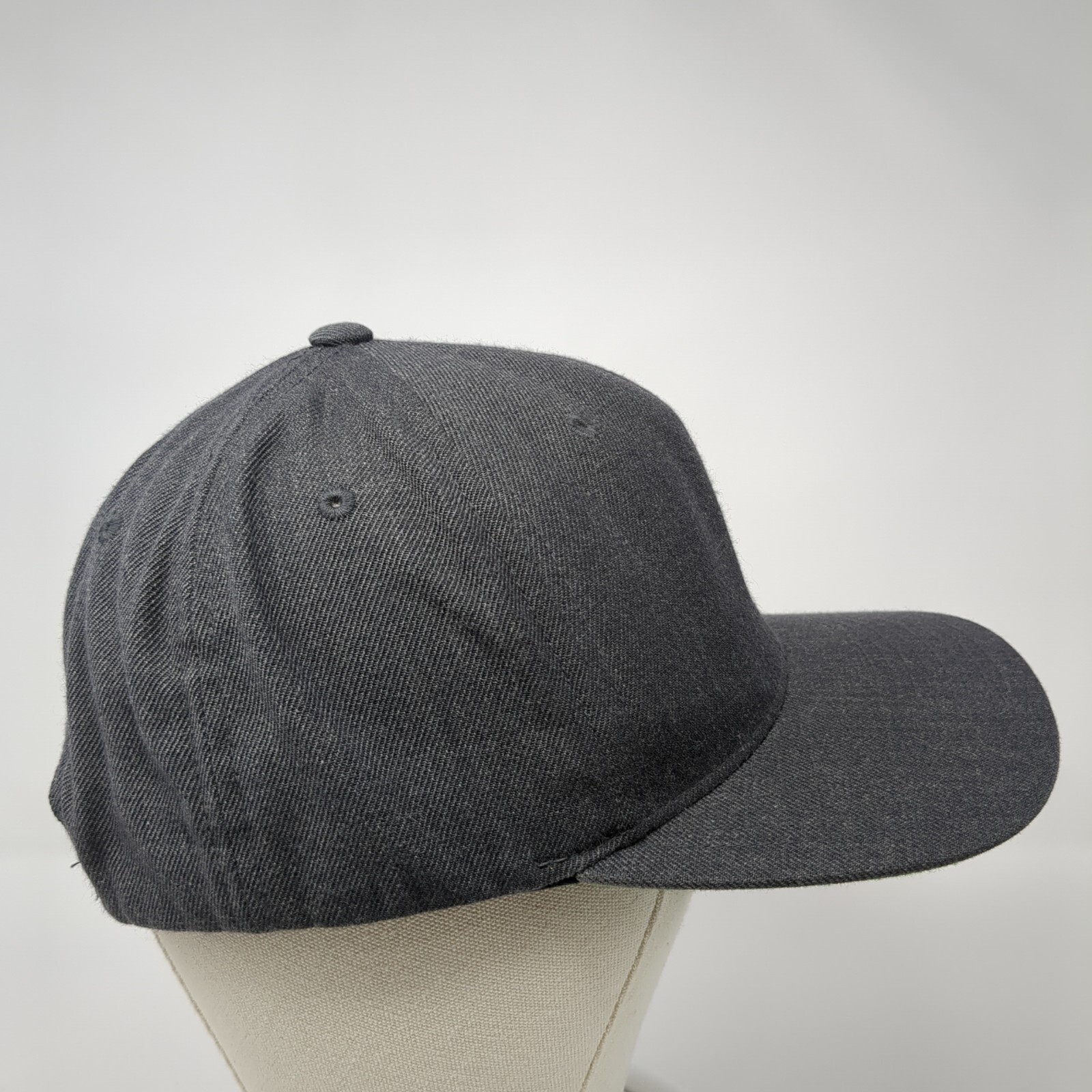 WP+ Snapback Hat Gray One Size Adjustable Solid T… - image 4