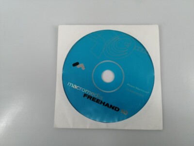 Macromedia Freehand 10 DVD for Adobe Power Macintosh MAC with Serial Number