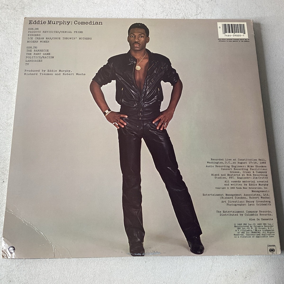 Eddie Murphy Comedian LP 1983 CBS Records Comedy | eBay