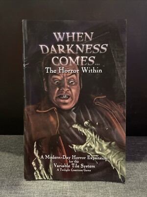 When Darkness Comes - Expansion RPG Booklet Horror Within VG+