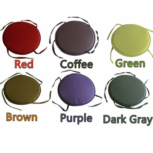 Round Garden Chair Pad Seat Cushion For Indoor Outdoor Bistro Stool Patio Dining - Picture 9 of 17