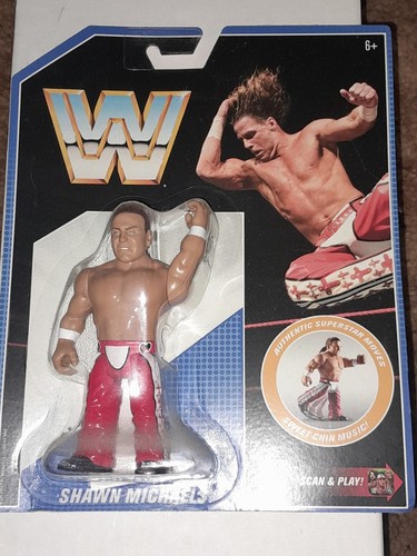 WWE Mattel Retro Shawn Michaels Figure New Hasbro ...