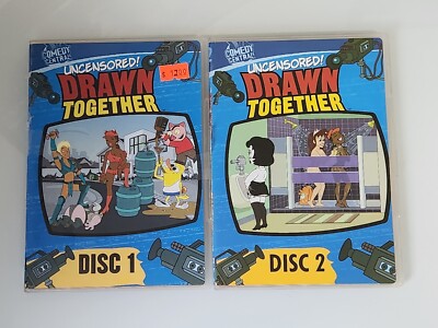 Uncensored Drawn Together-Comedy Central Season One 1 (DVD, 2005, 2-Disc Set)