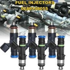 6Pcs Fuel Injectors 0280158055 For Ford Explorer Ranger Mazda B4000 4.0L V6