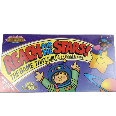 Reach For The Stars Board Game Build Self Esteem Love Educational Wooded Writes