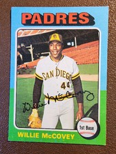 1975 Topps Baseball *WILLIE MCCOVEY* #450 VG+ Padres MLB Hall-Of-Fame 1st Base