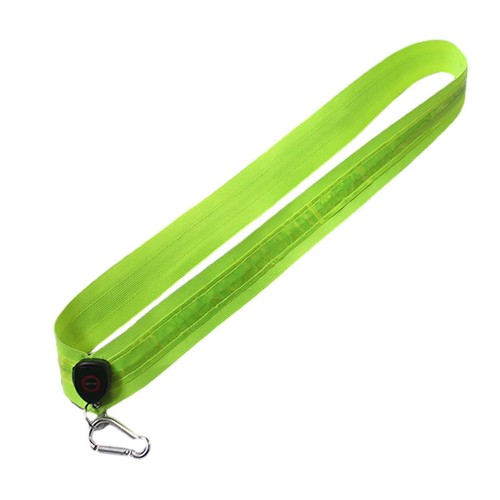 LED Night Running Safety Gear Glowing USB Rechargeable LED Light up Running Belt - Picture 2 of 9