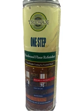 Trewax One Step Hardwood Floor Refinish Care, 22oz Discontinued HTF !