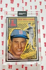 Topps PROJECT 2020 #246 Ted Williams by Joshua Vides w/Box - PR 2,150