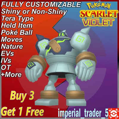 shiny golurk pokemon card Pokémon Scarlet and Violet ✨ Shiny Golurk ✨ W/ Best 6IV Customizable
