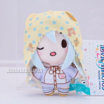 Project Sekai Sanrio Fuwapuchi Mascot Plush toy Kanade Yoisaki New