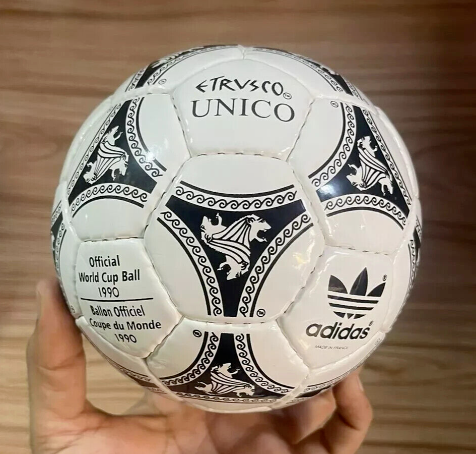 MINI* Adidas Etrusco Unico Football | Match Ball | World Cup 1990
