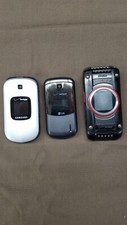 THREE cell phones used SAMSUNG-LG-CASIO