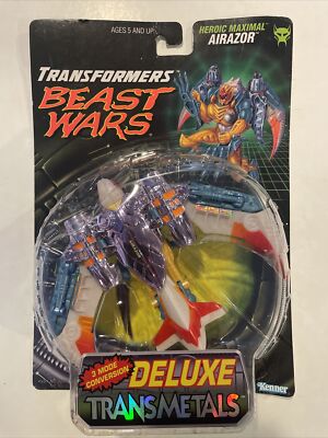 1997 Transformers Beast Wars Deluxe Transmetals Heroic Maximal Airazor, NIP