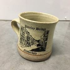 Pateley Bridge tazza souvenir vintage tazza caffè tè maculato Nidderdale