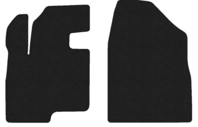 Vorne Fußmatten Velour Anthrazit für BAIC Beijing 7 2023-... 14xRand