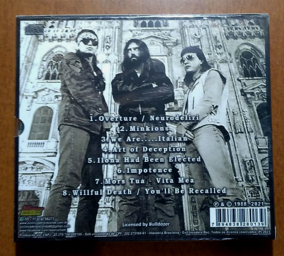 Bulldozer - Neurodeliri 80´s Italian Thrash Brazilian Version w