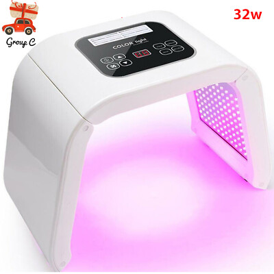7 Farben LED Licht Therapie Gesichtsmaske PDT Photon Therapie Hautpflege Lampe