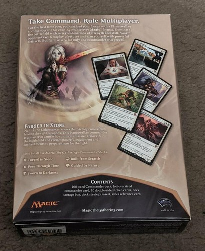 Magic the Gathering MTG Commander 2014 FORGED IN STONE New in Box - Picture 2 of 3