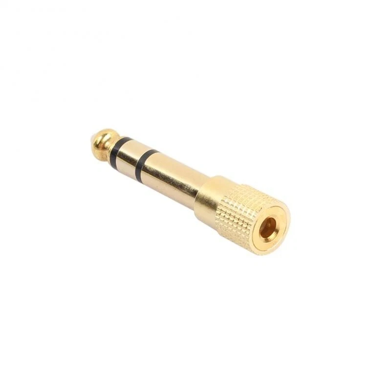 6.35mm to 3.5mm Stereo Audio Jack 1/4" Male to 1/8" Female Headphone Adapter - Image 4 of 4