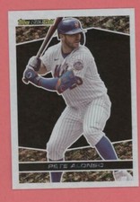 Pete Alonso 2021 Topps Update Series BLACK GOLD INSERT Card #BG-14 METS (Base)
