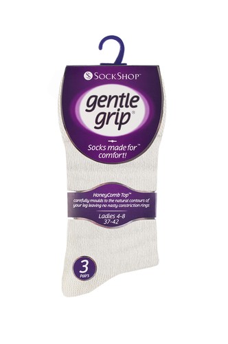 Gentle Grip - Damen ohne gummi socken diabetiker baumwolle 37-42 eur - Bild 14 von 127