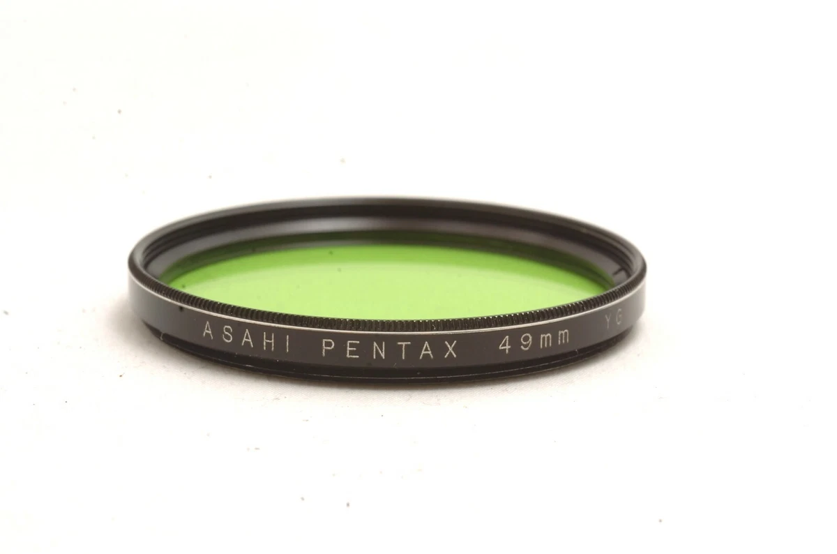 Asahi Pentax 49mm Y2 (Medium Yellow) UV Filter In Case